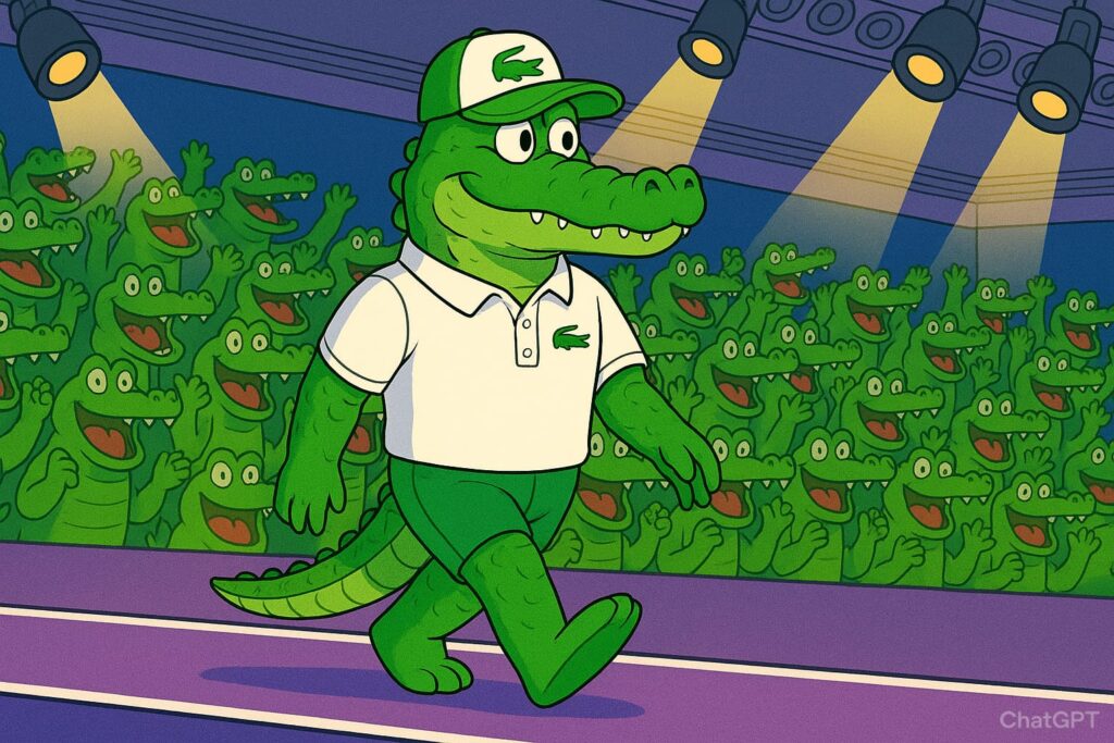 רוצה להיות מותג כמו לאקוסט? תהיה תנין!