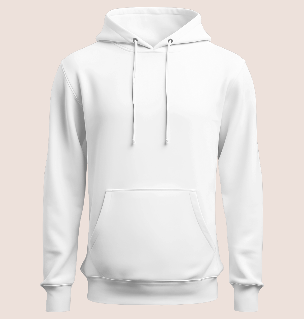 סווטשירט קנגרו עם הדפסה שני צדדים