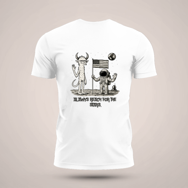 The Stars – הדפס אחורי וקדמי