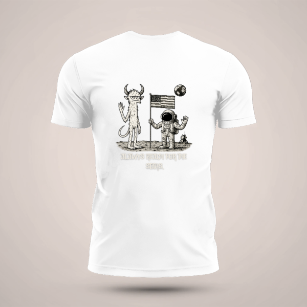 The Stars – הדפס אחורי וקדמי