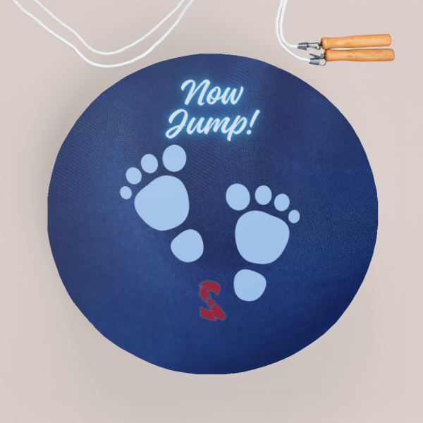 Xמשטח עגול מקצועי לקפיצה בחבל