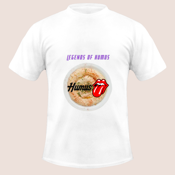 חולצת דרייפיט שרוול קצר אגדות החומוס הרולינג סטונס