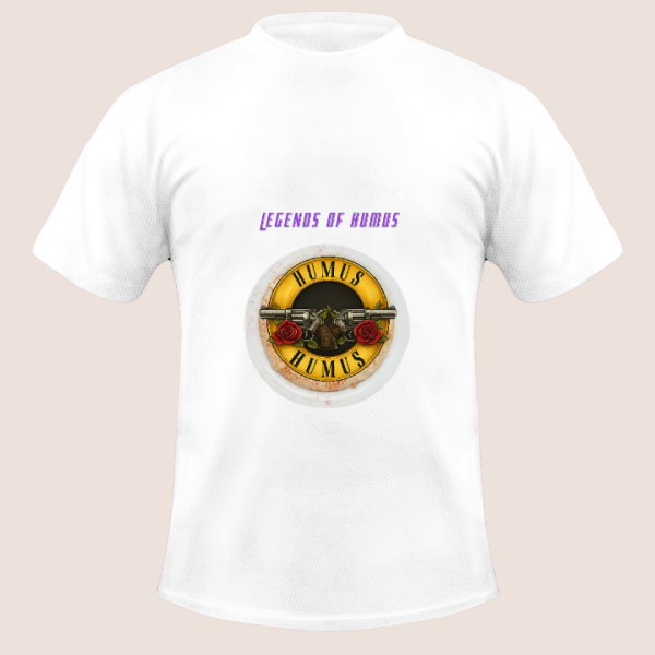 חולצת דרייפיט שרוול קצר אגדות החומוס Guns and Roses