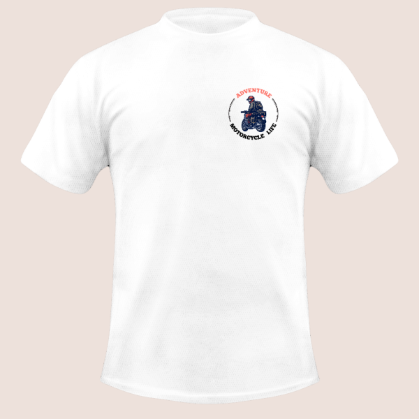 חולצת דרייפיט קצרה לבנה